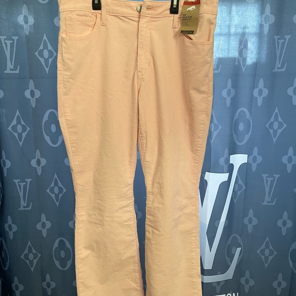 Levi’s 32x29 lite pink corduroy boot cut pants women’s used 725 - Picture 4 of 10